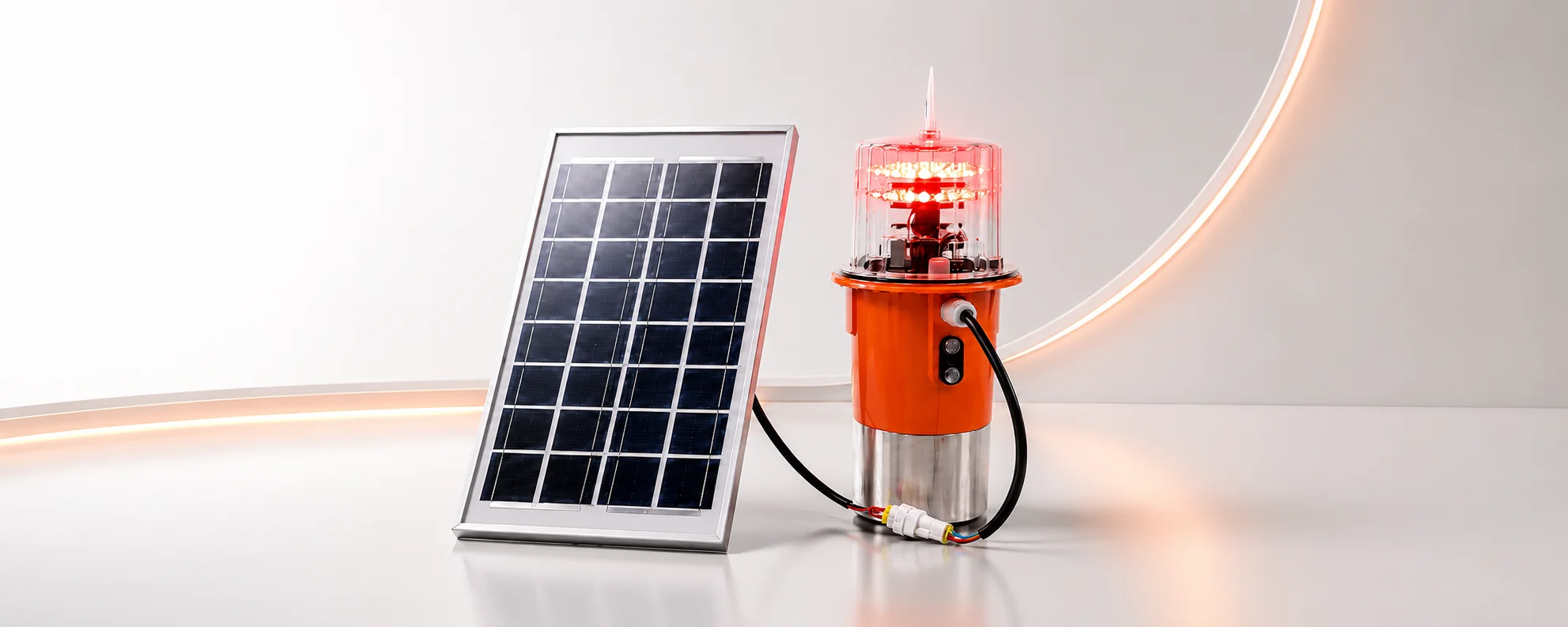 Solar Aviation obstruction Light